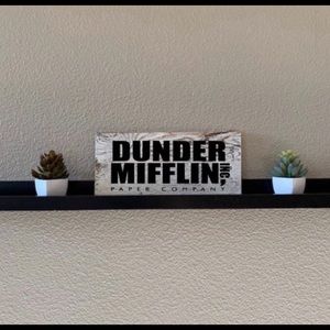 Custom Dunder Mifflin Inc, Paper Company Sign